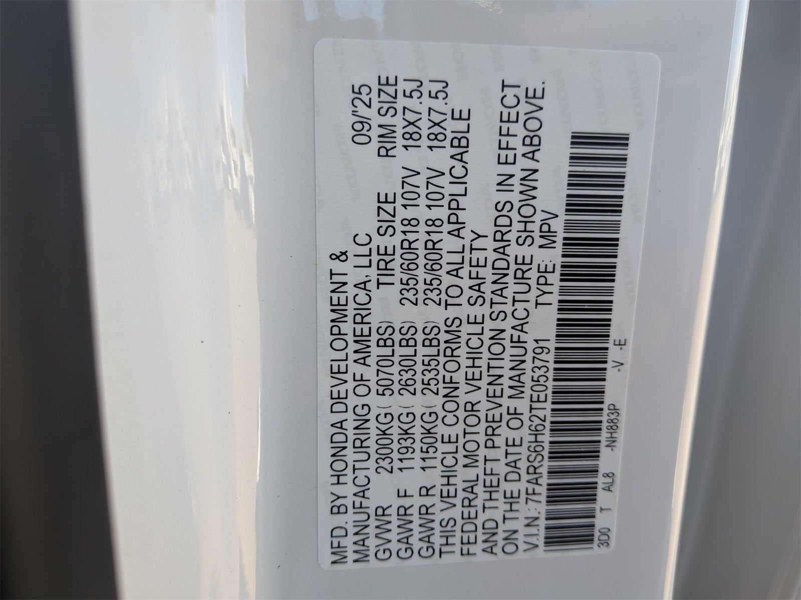 2026 Honda CR-V Hybrid TRAILSPORT