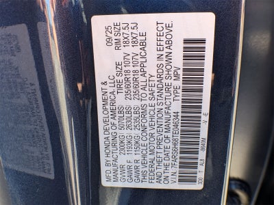 2026 Honda CR-V Hybrid TRAILSPORT