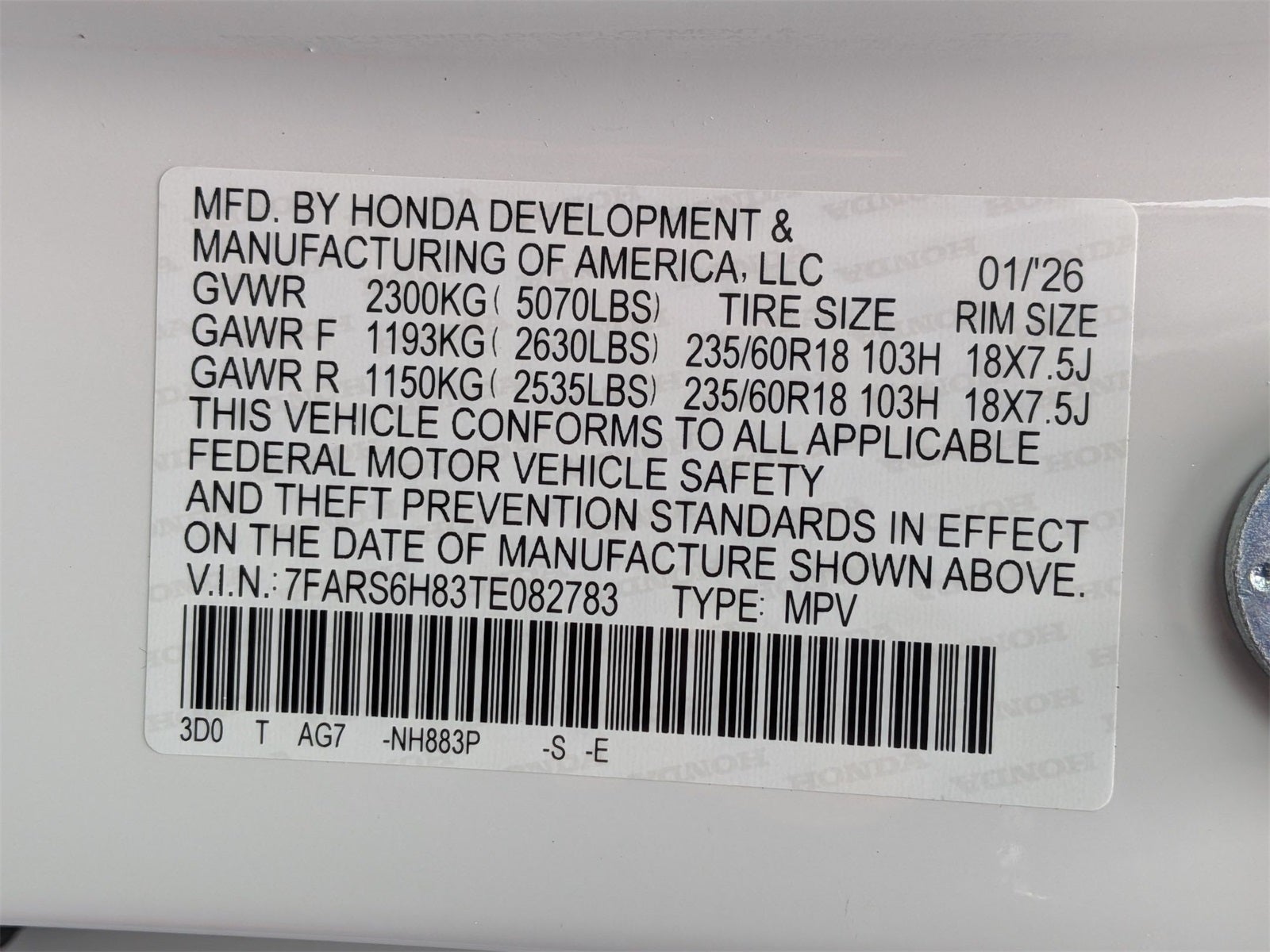 2026 Honda CR-V Hybrid Sport-L