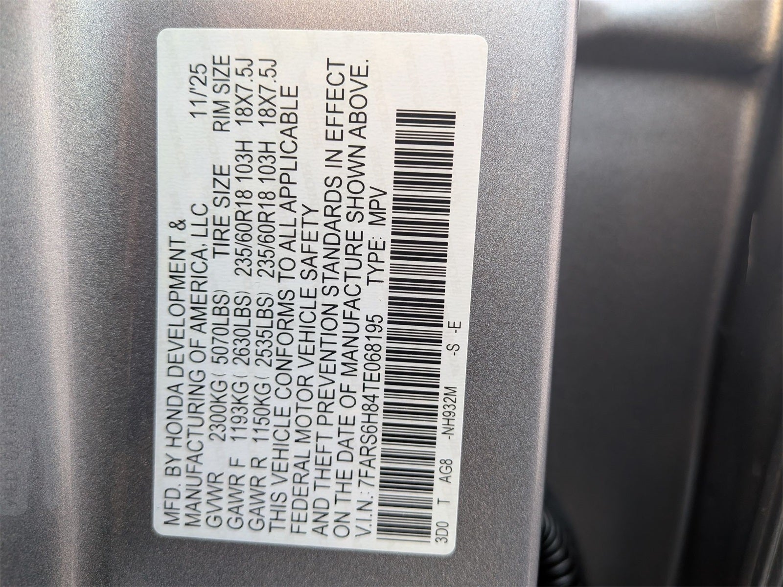 2026 Honda CR-V Hybrid Sport-L