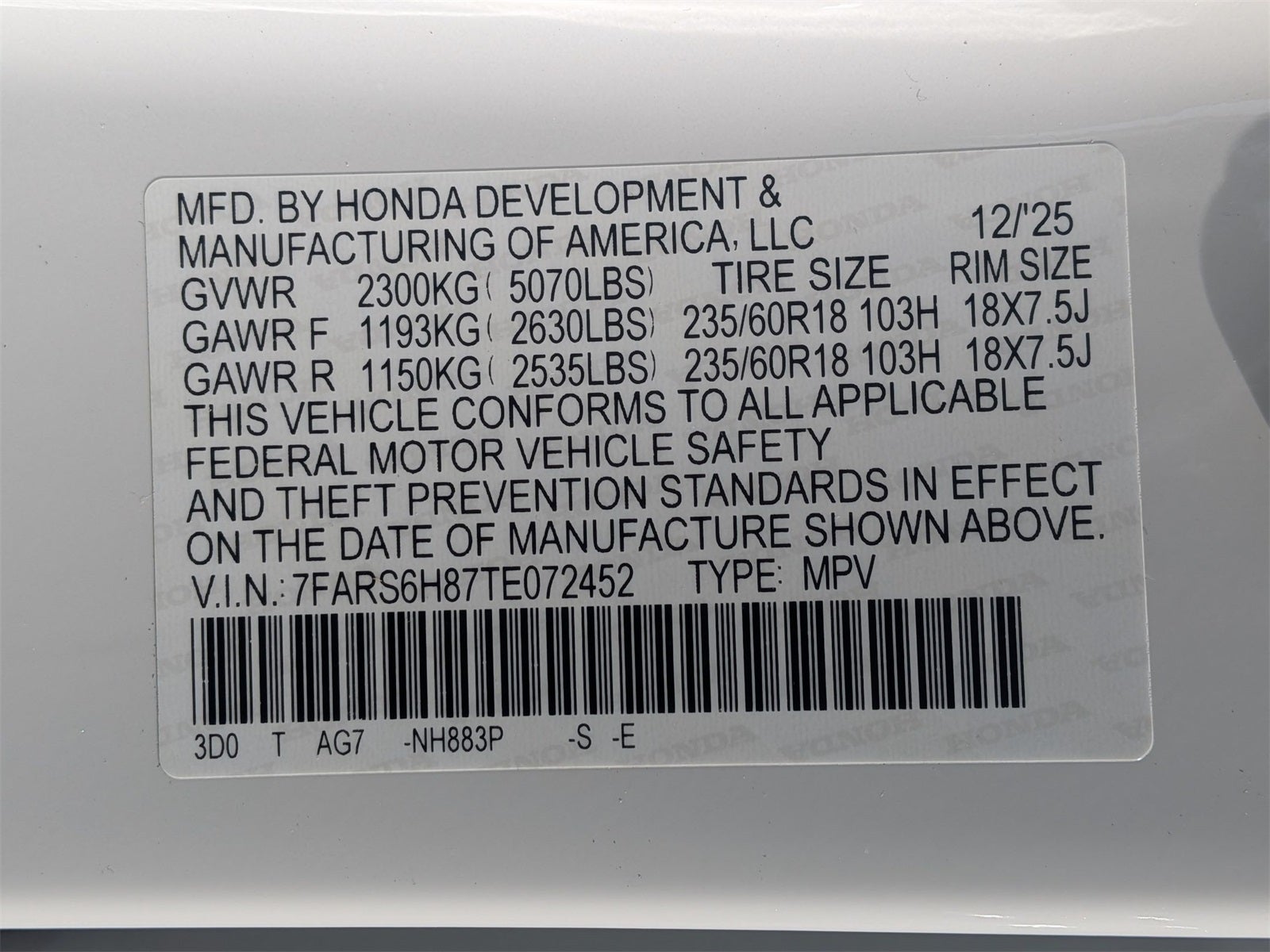 2026 Honda CR-V Hybrid Sport-L