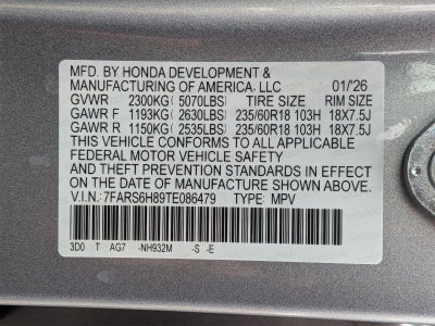 2026 Honda CR-V Hybrid Sport-L