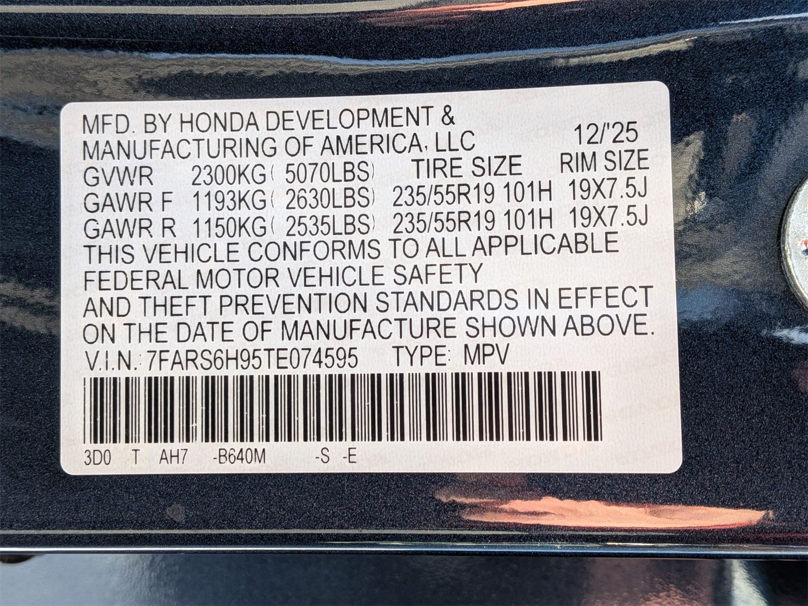 2026 Honda CR-V Hybrid Sport Touring