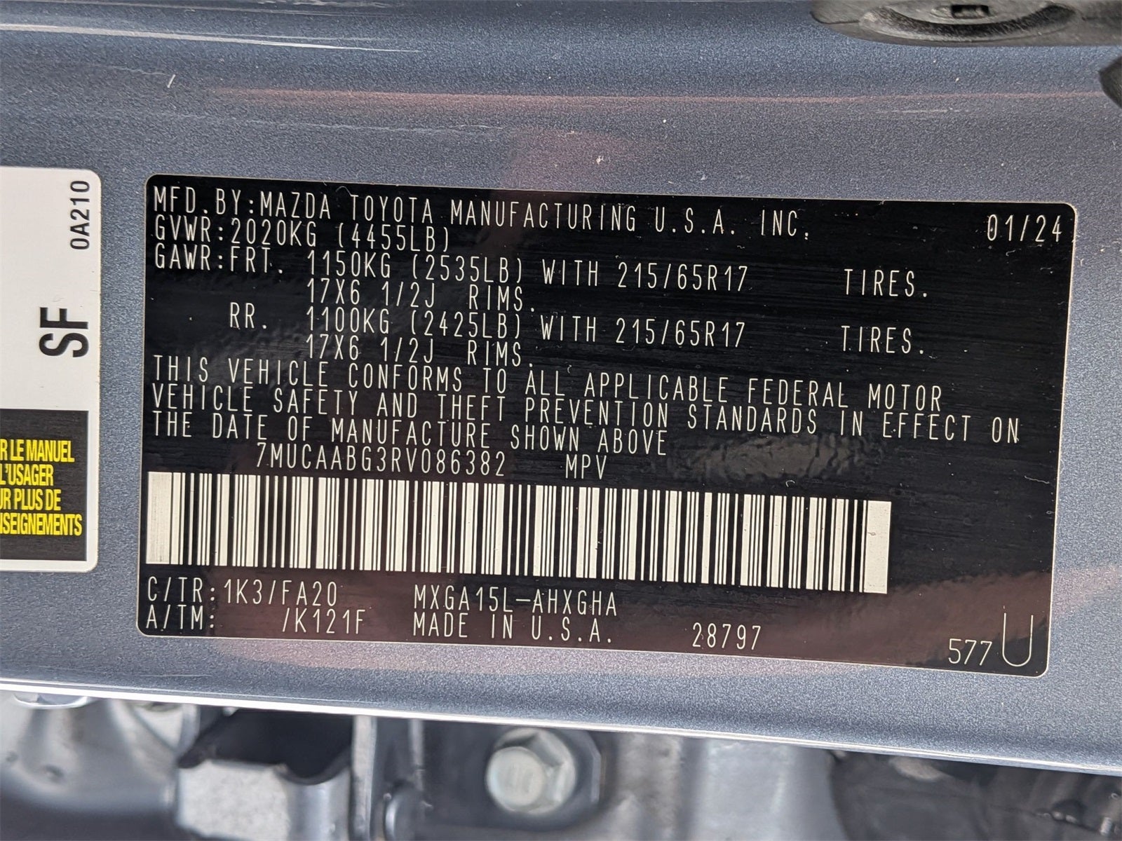 2024 Toyota Corolla Cross LE