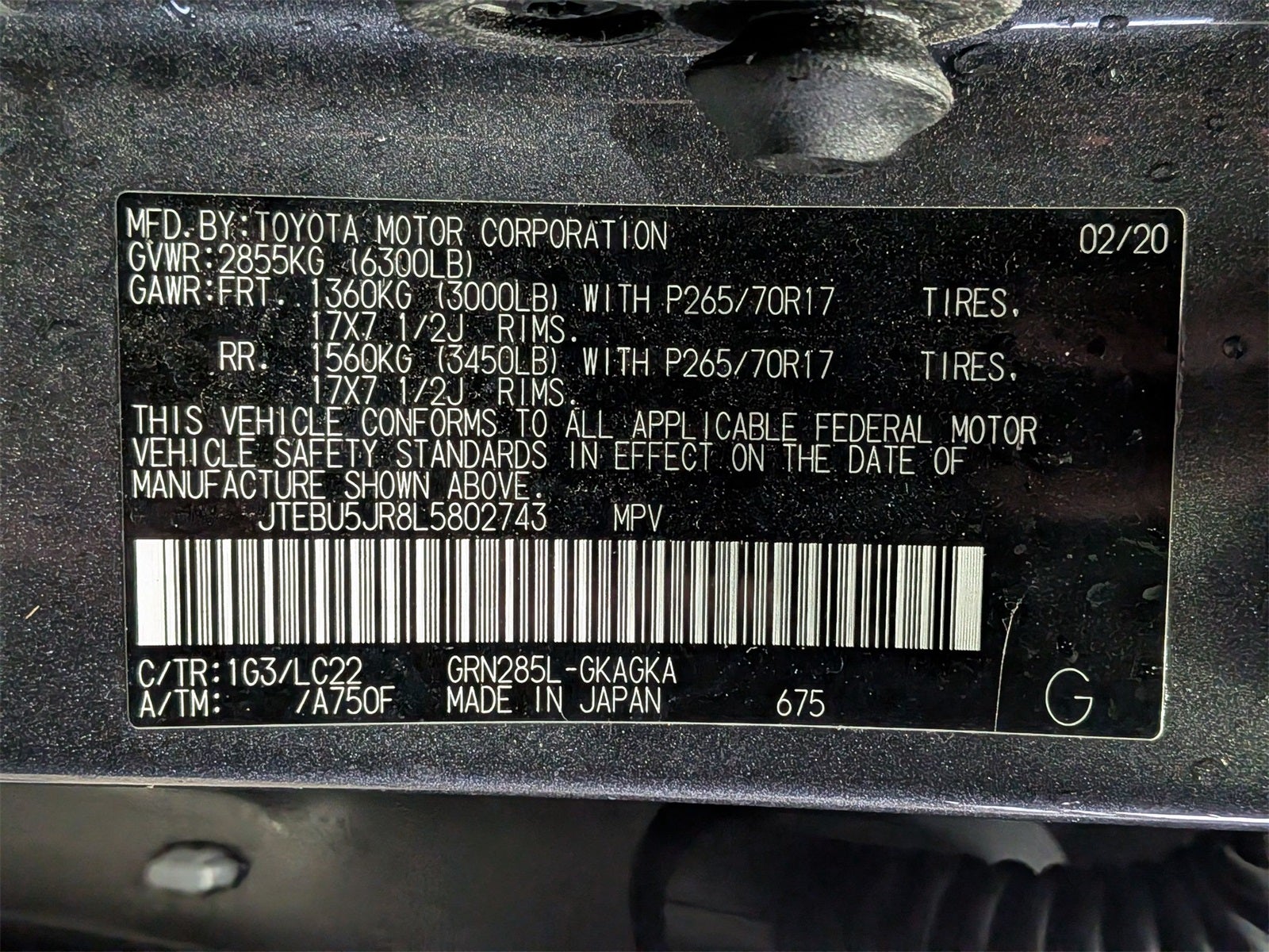 2020 Toyota 4Runner TRD Off-Road Premium