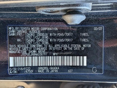 2022 Toyota 4Runner TRD Off-Road