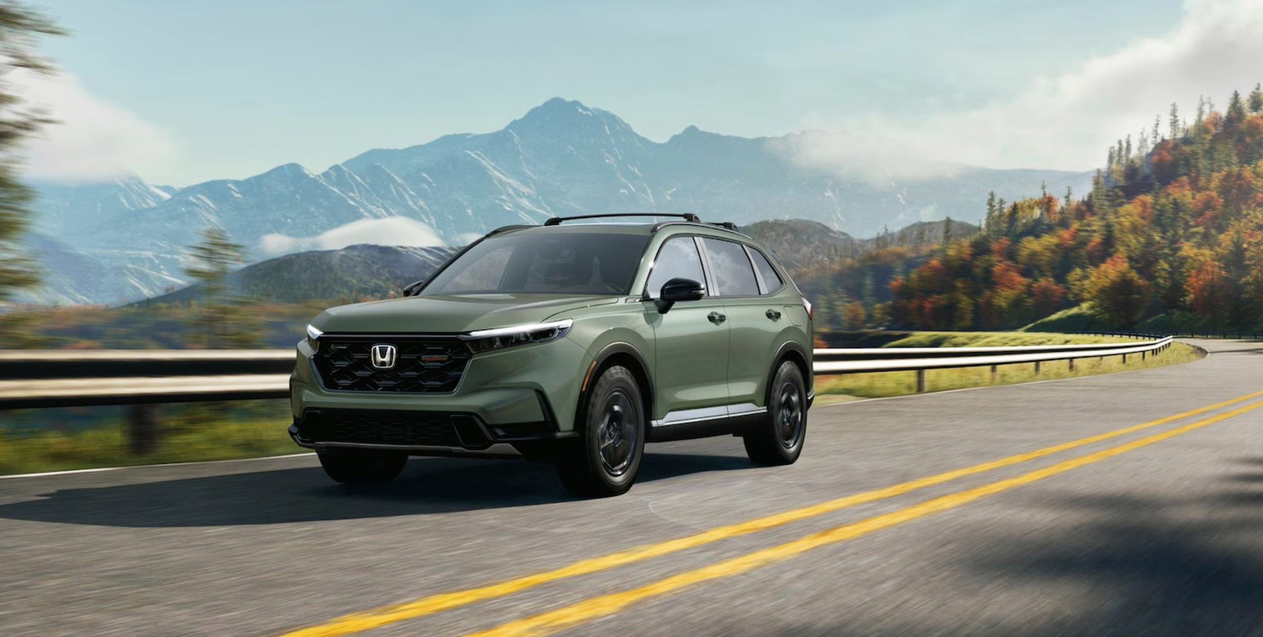New 2026 Honda CR-V in Ash Green Metallic in Zanesville, OH