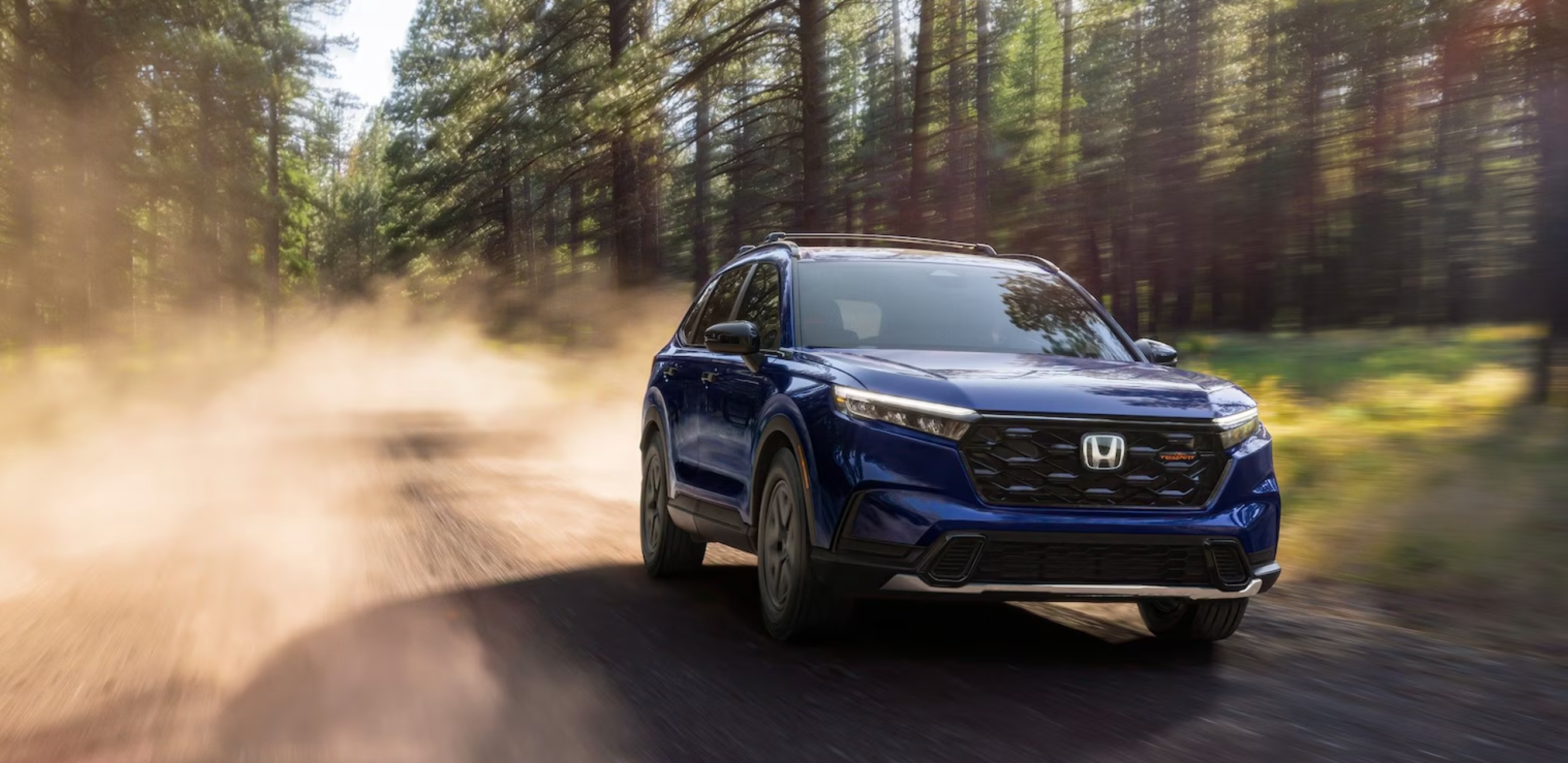 2026 Honda CR-V in Canyon River Blue Metallic Near Cambridge