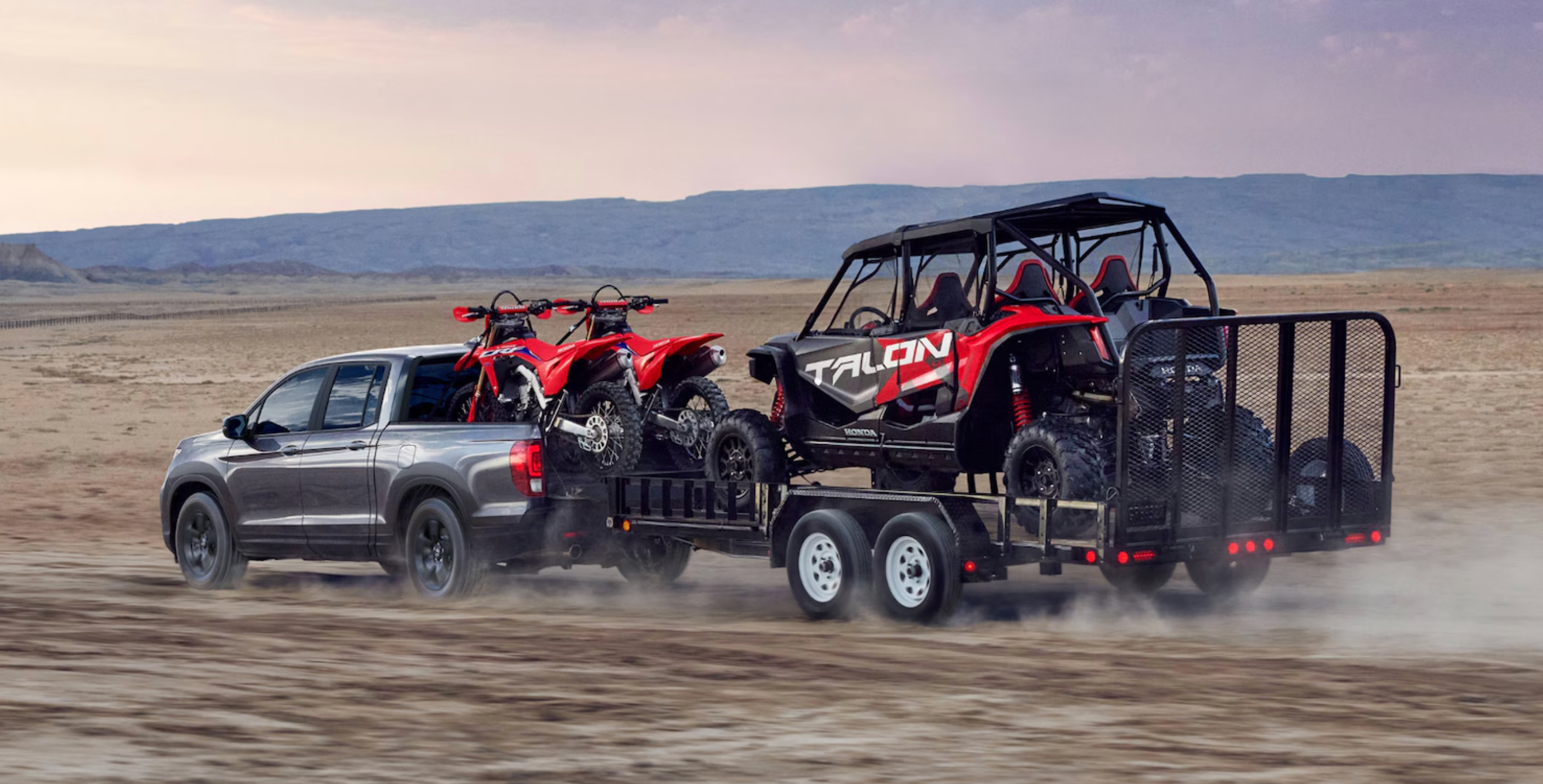 2026 Honda Ridgeline TrailSport shown in Modern Steel Metallic for sale near Cambridge.