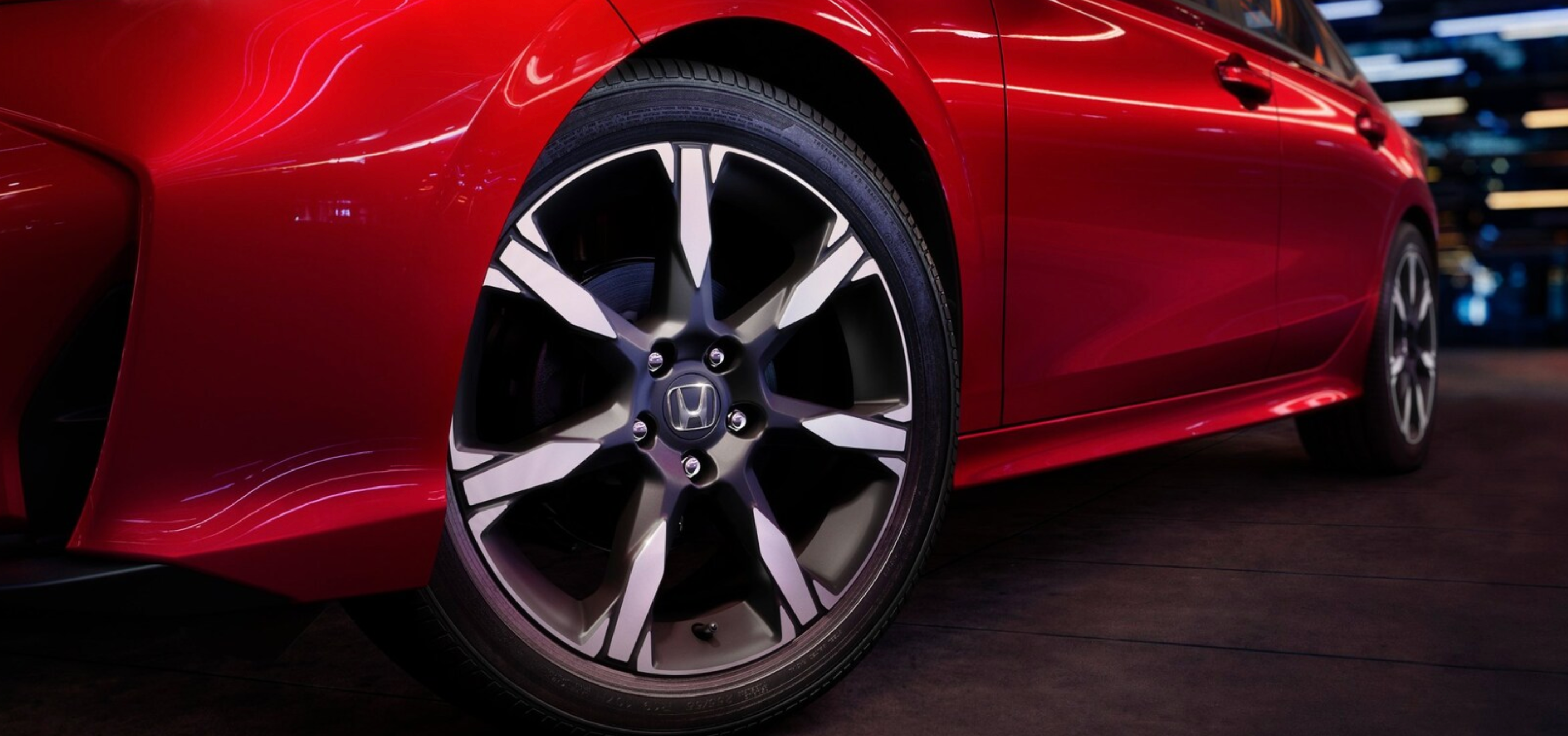 2026 Honda Civic Sedan Sport Touring Hybrid shown in Rallye Red for sale near Cambridge