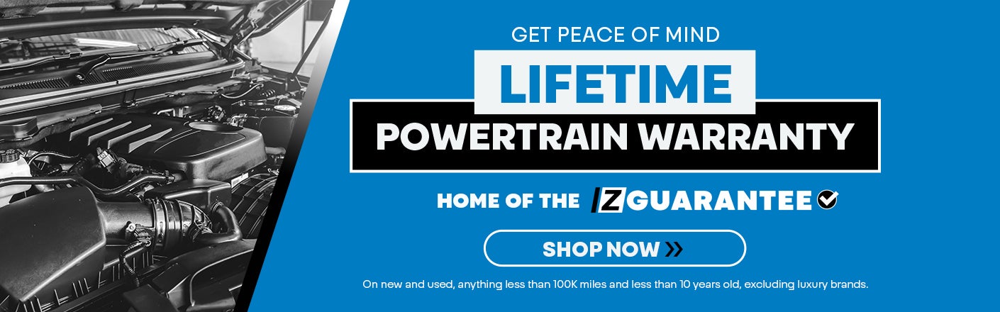 Lifetime powertrain warranty in Zanesville, OH