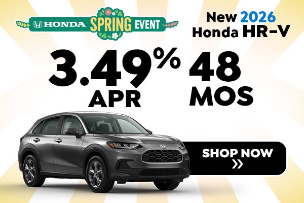 New 2026 Honda HR-V offers near Newark