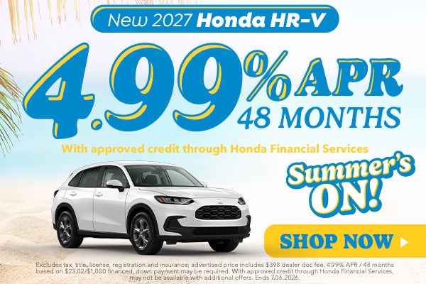 New 2027 Honda HR-V
