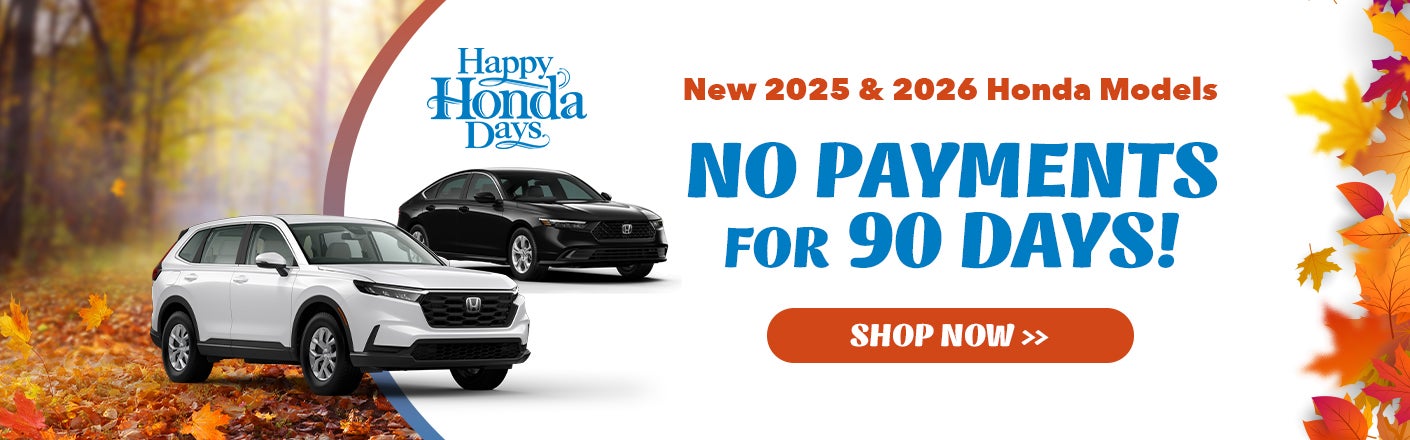 New 2025 & 2025 Honda Models Offer Near New Philadelphia