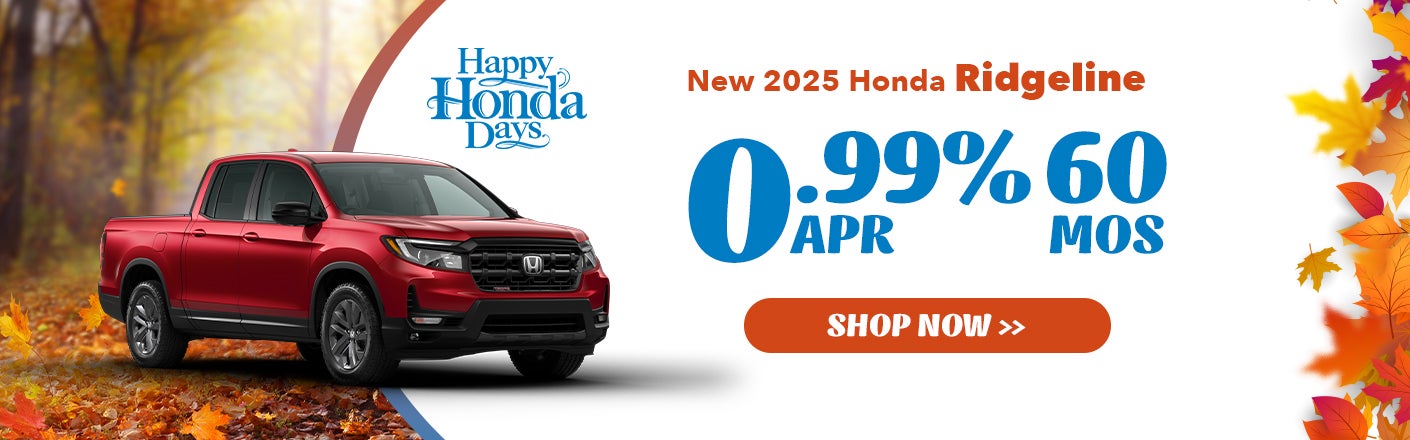 2025 Honda Ridgeline Offer in Zanesville, OH