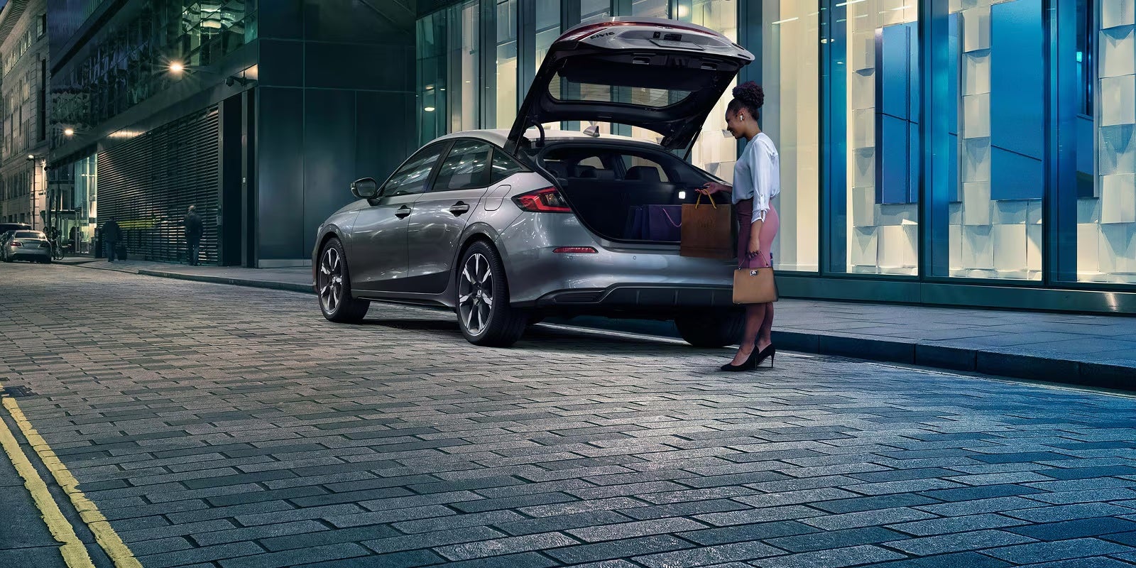 Honda Civic Hatchback exterior near Newark