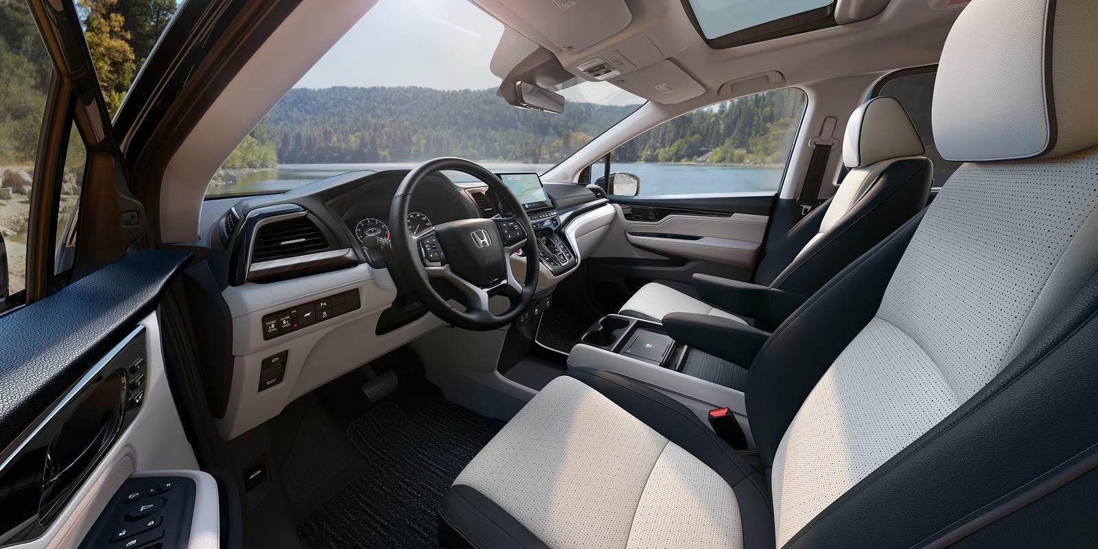 Interior of new 2027 Honda Odyssey for sale in Zanesville, OH