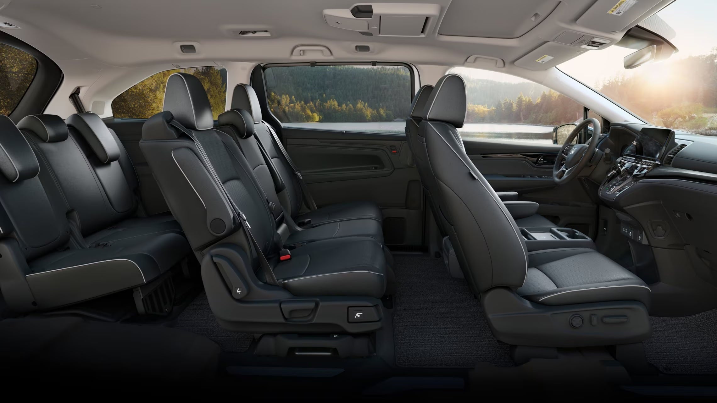 Interior of new 2027 Honda Odyssey for sale in Zanesville, OH