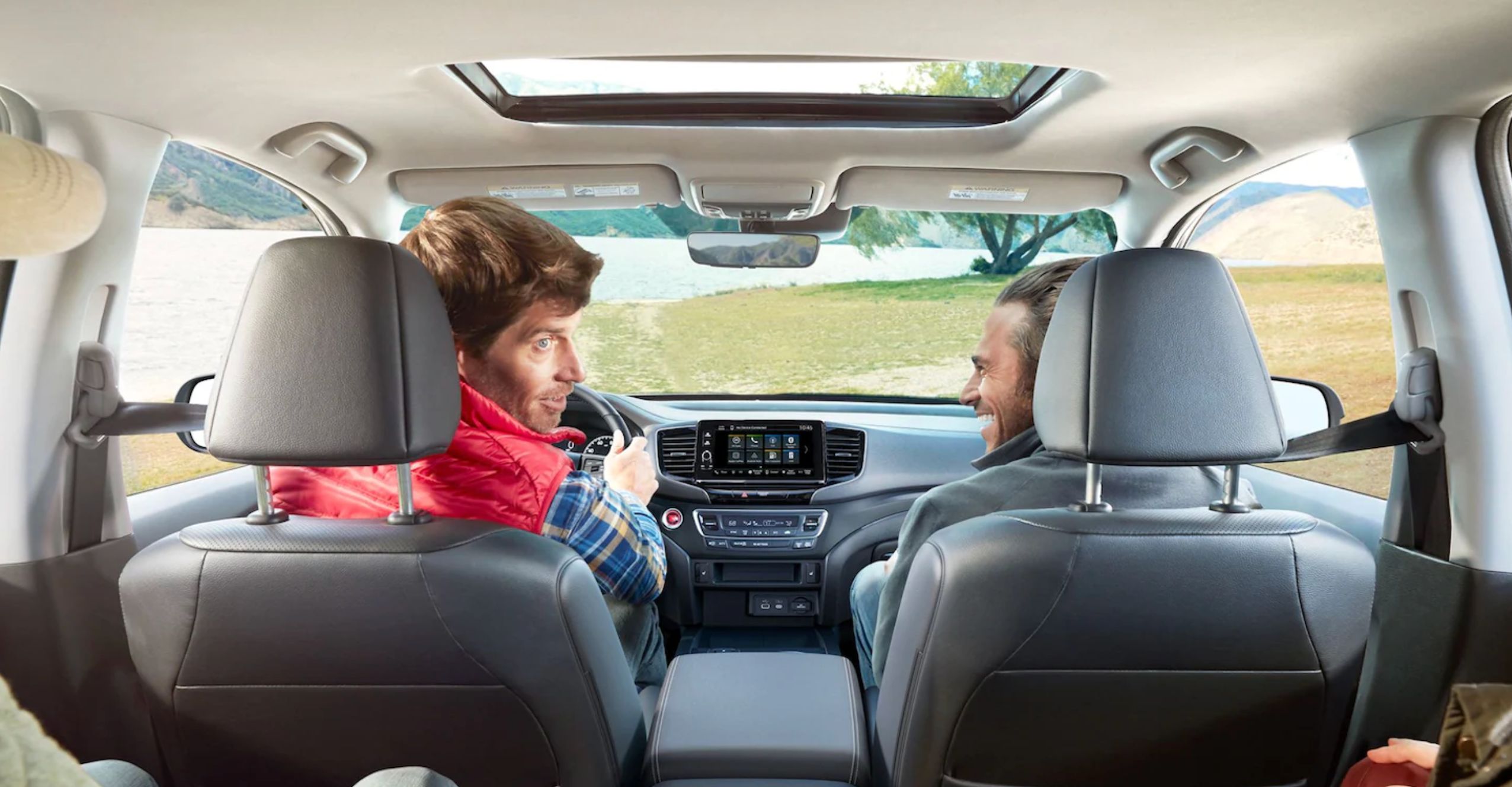 Interior of 2025 Honda Ridgeline for sale near Newark
