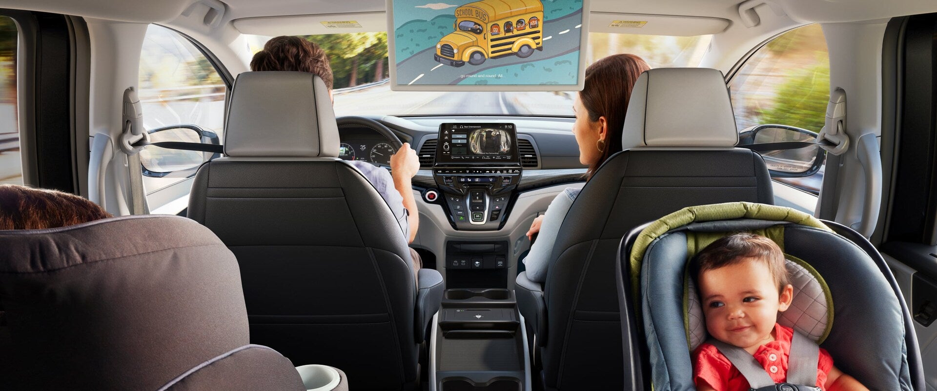 Interior of new 2026 Honda Odyssey for sale near Newark